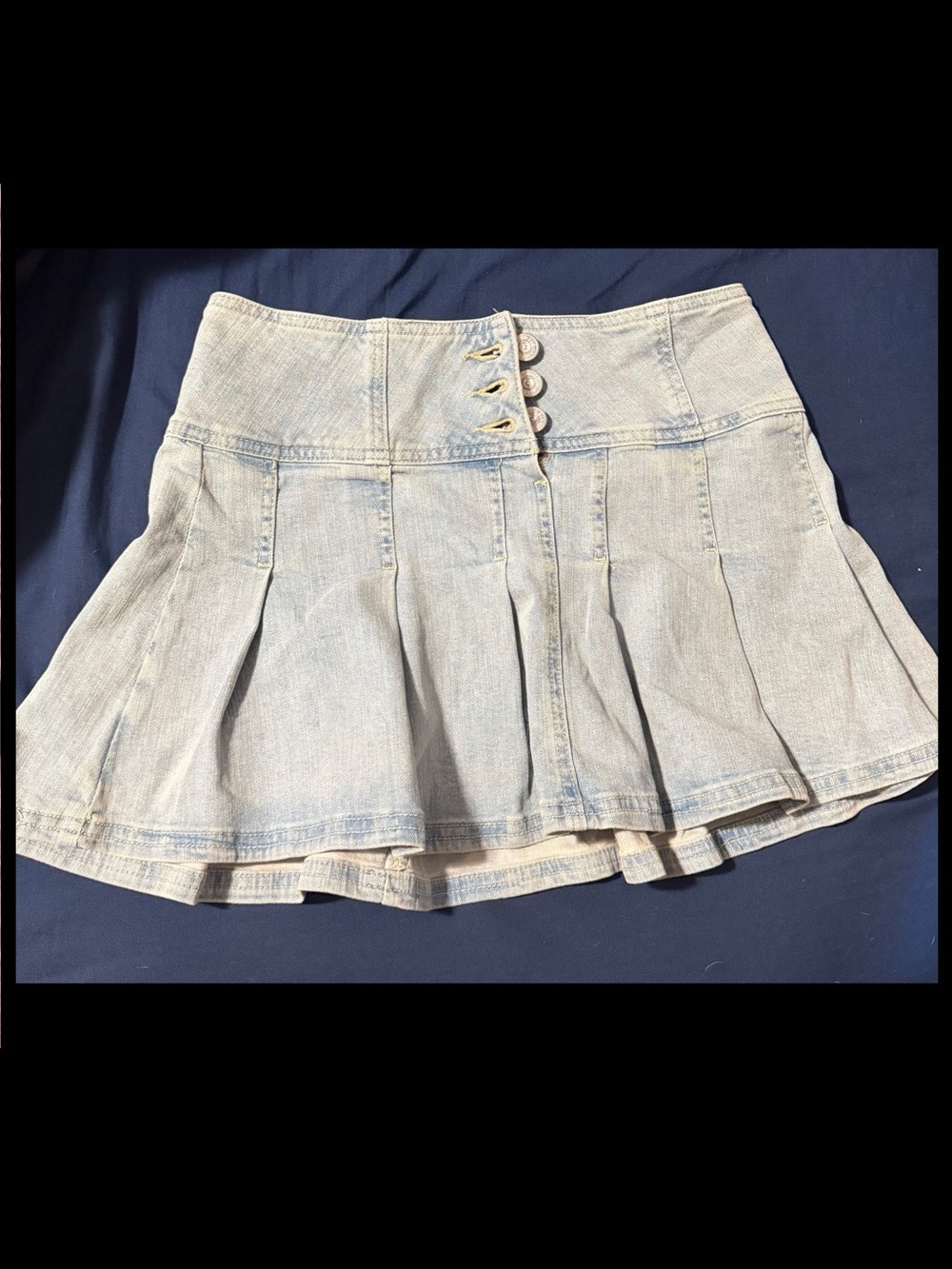 Short Denim Skirt